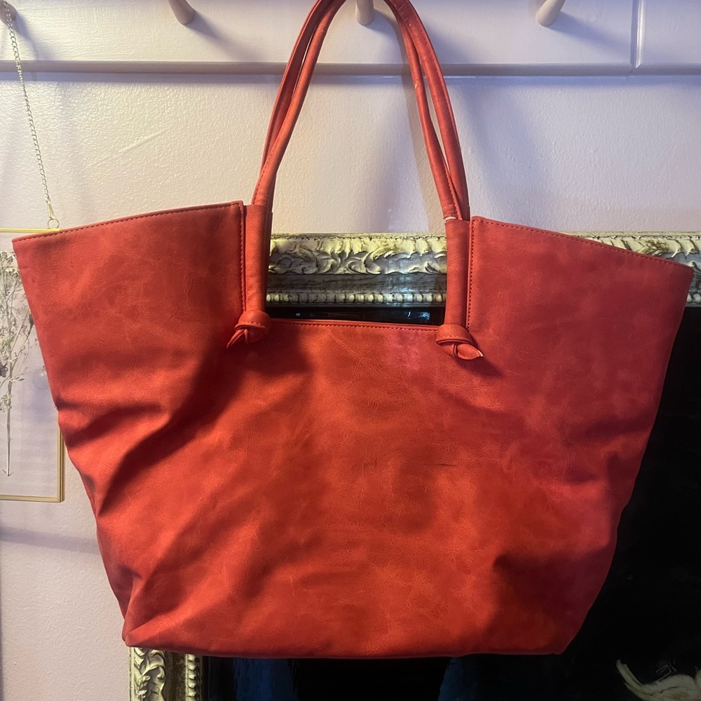Elegant Red Tote Bag
